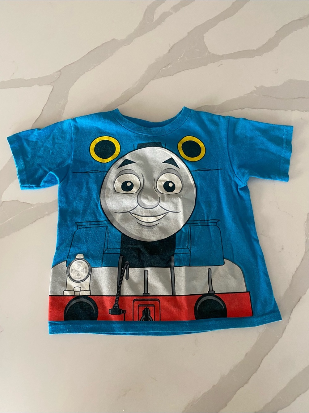 Delta Pro Weight y2k era Thomas & Friends Thomas the Tank Engine Blue Tee 3T
